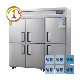 고급형 직냉식 65 1등급 1/3 냉동·냉장고 WSMD-1900RFE [냉장1057L/냉동509L]
