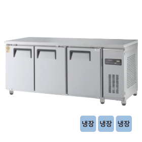 고급형 직냉식 보냉테이블 올냉장 6자 GWM-180RT [냉장485ℓ]