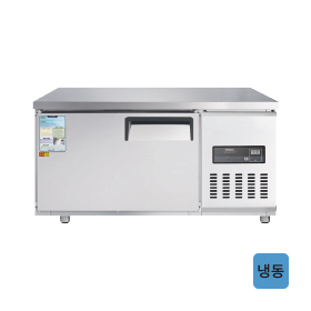 고급형 직냉식 낮은 보냉테이블 올냉동 4자 CWSM-120LFT [냉동170ℓ]