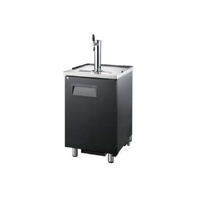 간냉식 호프냉장고 디스펜서 GWHD-1KG [냉장 223ℓ/1도어] [블랙/스텐]