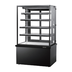 높은 제과 쇼케이스 사각 5단