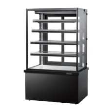 높은 제과 쇼케이스 사각 5단